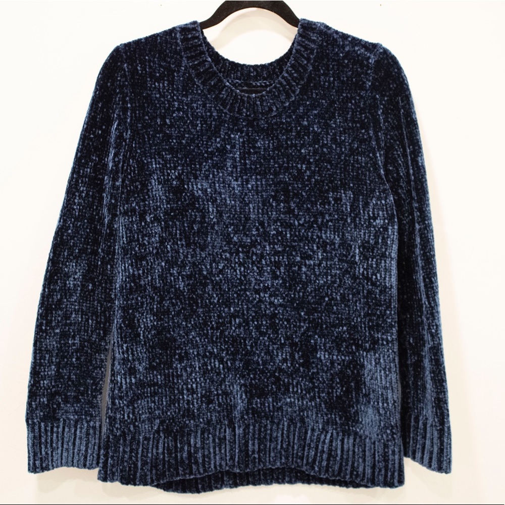 Orvis Navy Blue Soft Sweater Shirt